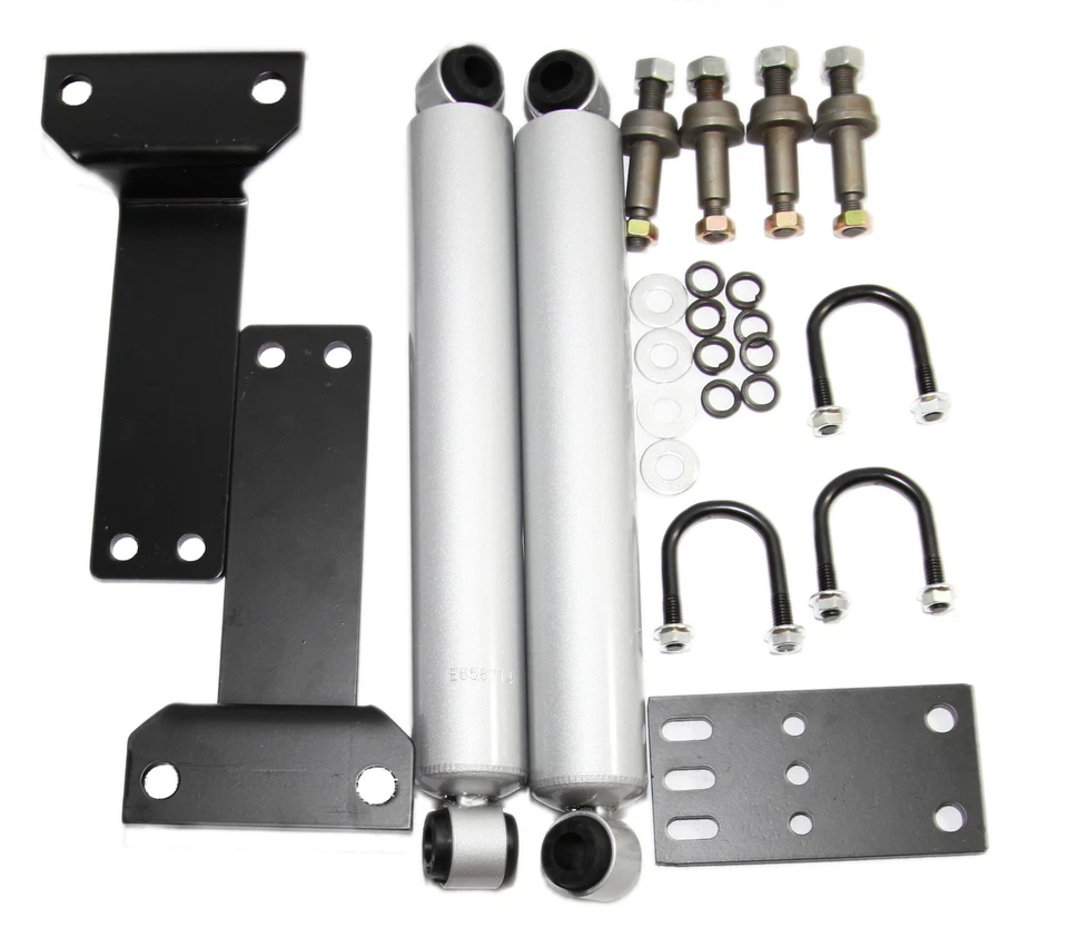 Estabilizador de dirección doble para Ford F250 F350 Super 1999-2004 4x4 Foto 3 de 4