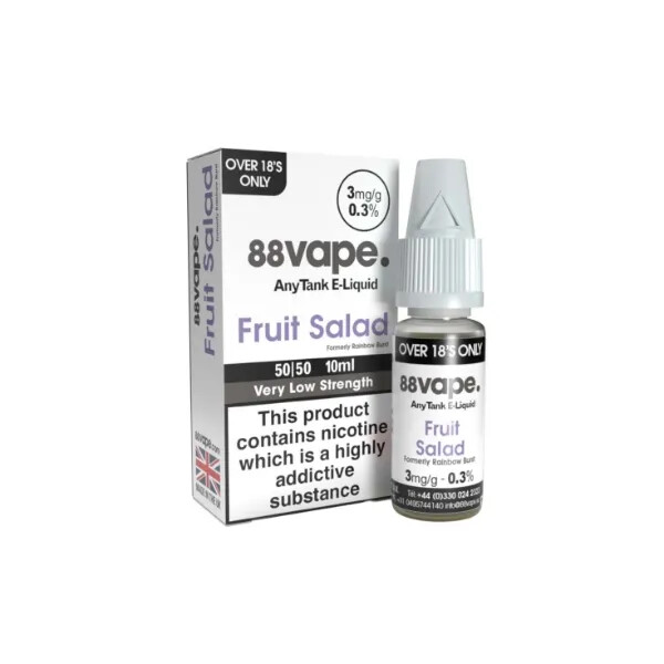 88 Vape E-Liquid | 10ml | 44 Flavours | All Strengths | 10 & 20 Packs | eBay