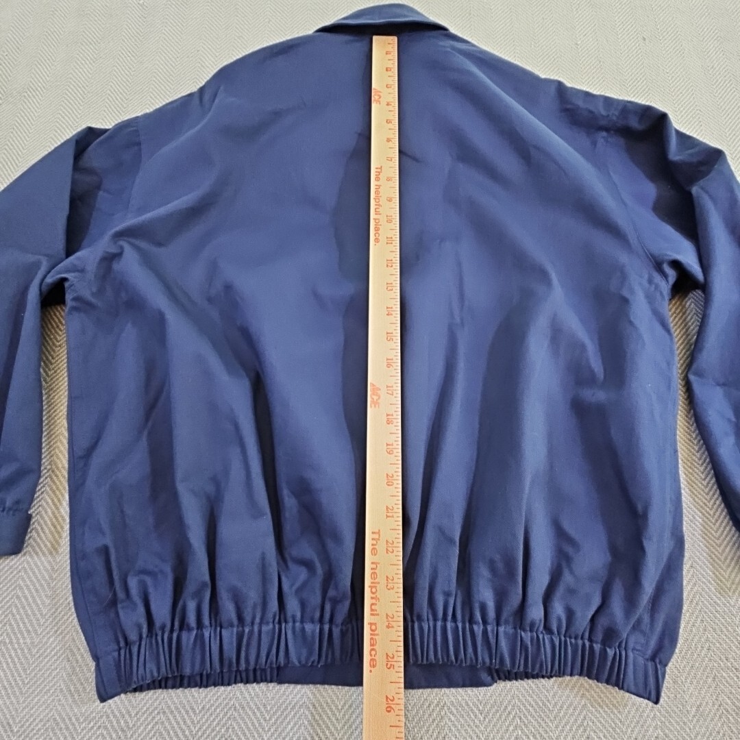 Vintage Charter Club by Jane Justin Jacket Men's Size Large Blue Old Money Luxe View 5