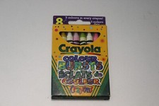 1997 8 Colour Bursts Eclats de Couler Crayons RARE Canada Color Bursts UNUSED