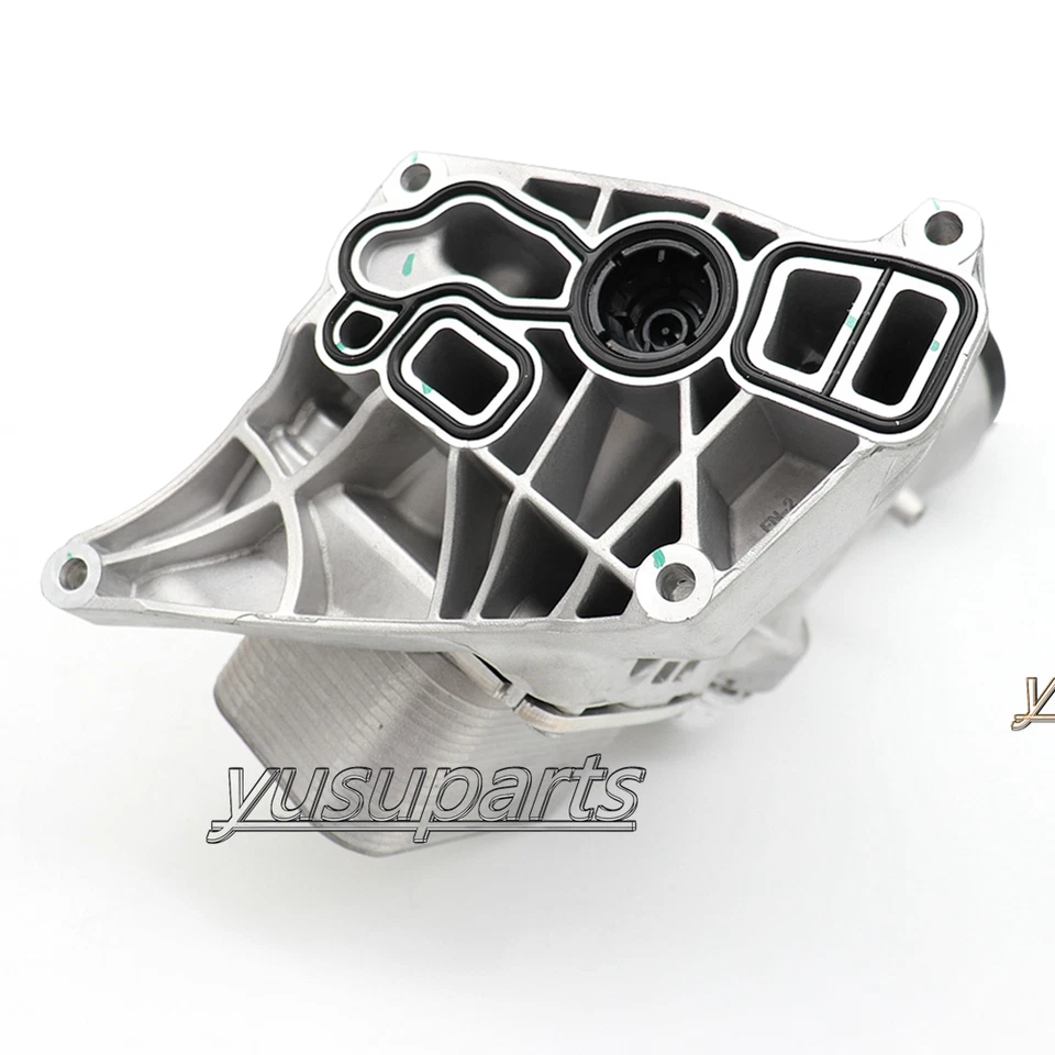 OEM Mahle Upgrade Aluminum Oil Cooler for BMW F20 F30 G30 F25 B48 11428596283 - Image 4 of 4