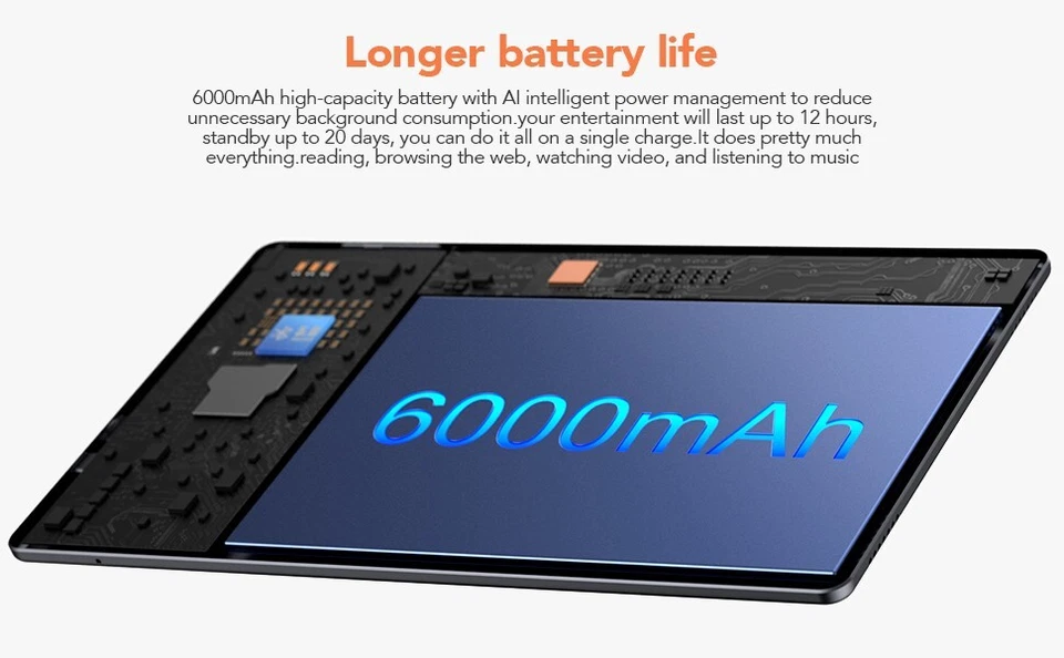 LNMBBS- Android 10" 4GB RAM 64GB Storage 10.0 Octa-Core Processor - Image 3 of 4