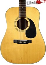 Vintage Morris Wt Mahogany Natural Acoustic Guitar