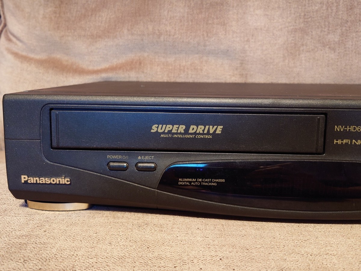 未開封 NV-HV60S パナソニック Panasonic Super Drive VHS Player NV-HD600 Keep Ejecting With