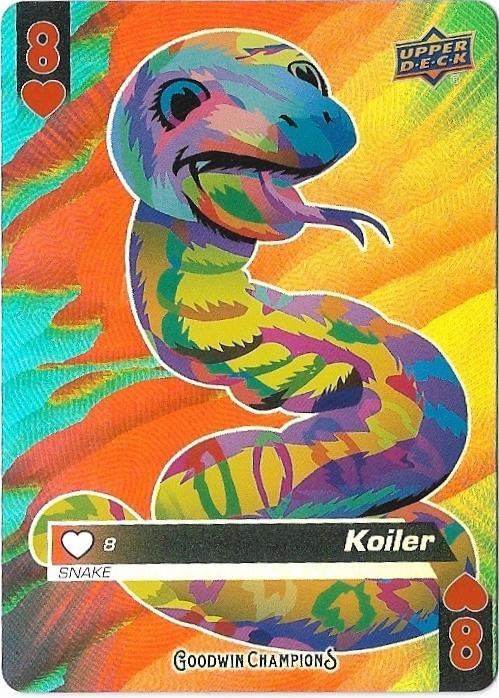 2021 Upper Deck Goodwin Champions Pick Complete Your Set Base Inserts Parallel