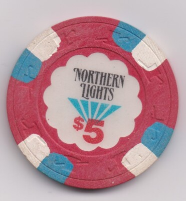 $5 Northern Lights Casino Minnesota Chip