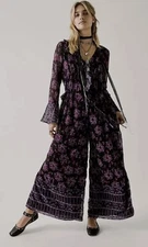 Free People Anna Sui Dress Romper Jumpsuit Size XS TP