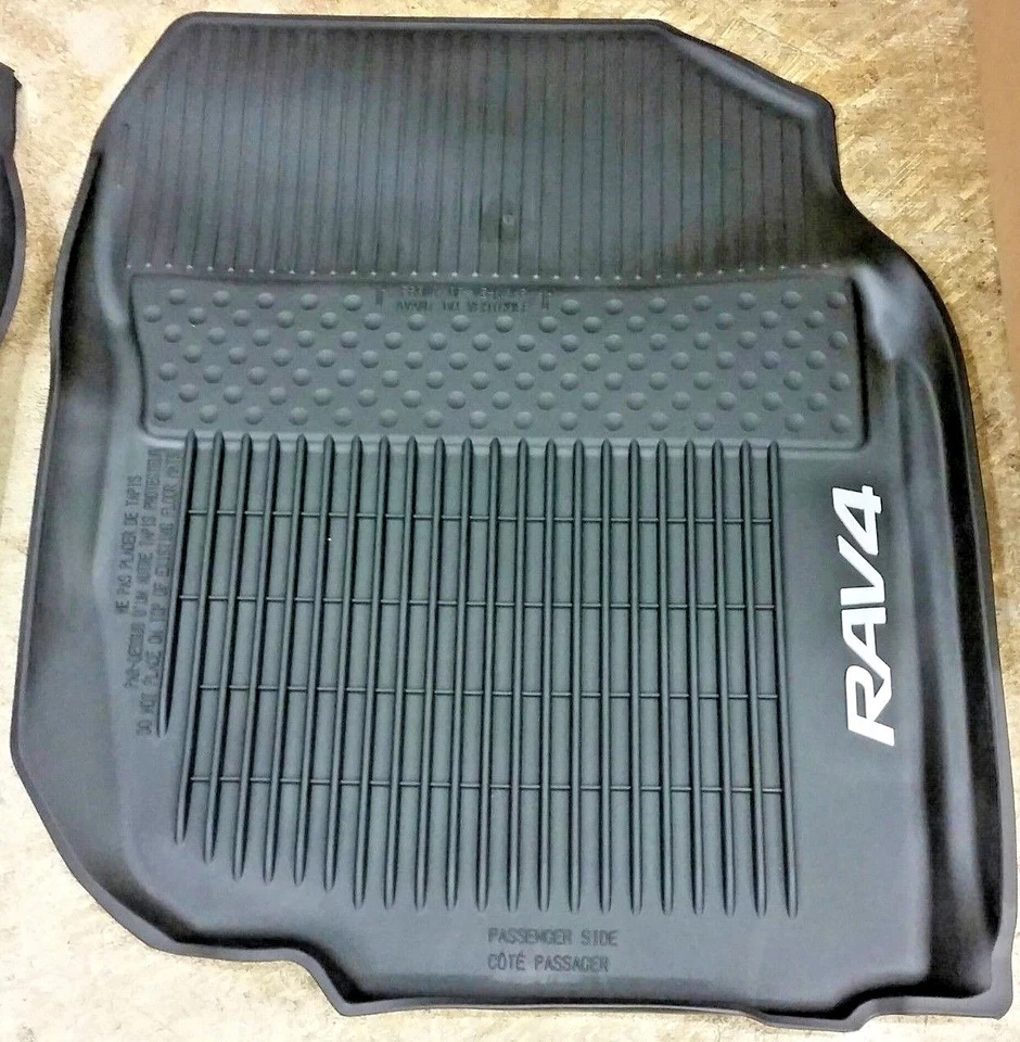 Juego de alfombrillas para todo tipo de clima para Toyota Rav4 2013 2014 2015 2016 2017 2018 Foto 3 de 3