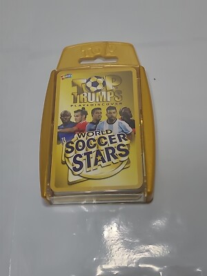 Top Trumps Play Discover Playing Cards World Soccer Stars 2019