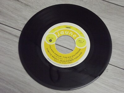 Jean-Pierre Ferland Qu'est-ce que Ca Peut Ben T'faire/T'es Mon Vinyl 7'' 45 RPM