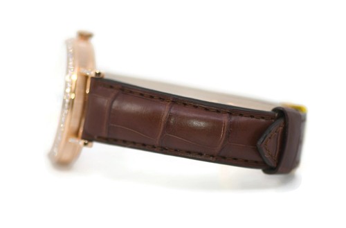 Breguet Classique Moonphase Diamant 18K Rose or Montre 8788 - Photo 4 sur 5