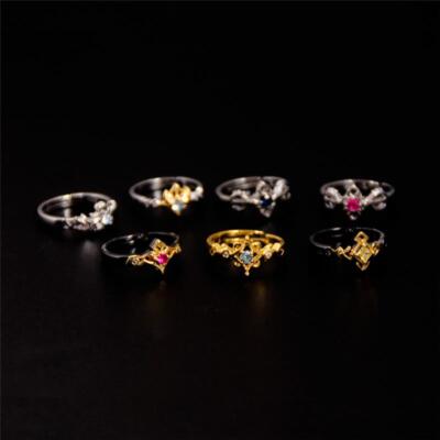 Impression Finger Ring Genshin Impact Xiao GanYu Cosplay Ring Ornaments Gift