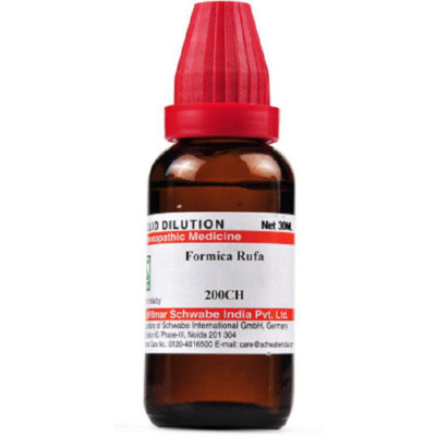 Willmar Schwabe India Formica Rufa 200 CH (30ml)
