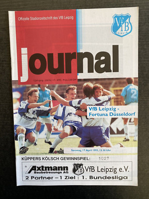 II. BL 92/93 VfB Leipzig-Fortuna Düsseldorf, 17.04.1993