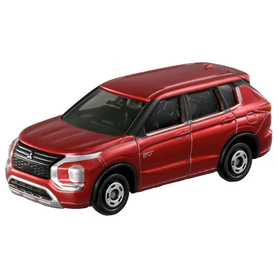 Tomica Mitsubishi Outlander PHEV No.10 1/63 Rojo Diecast Car Takara Tomy Japón Foto 2 de 4