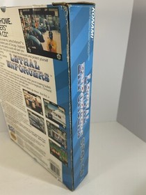 Lethal Enforcers Sega CD CIB Brand NEW Big Box Justifier Gun NEVER USED Complete