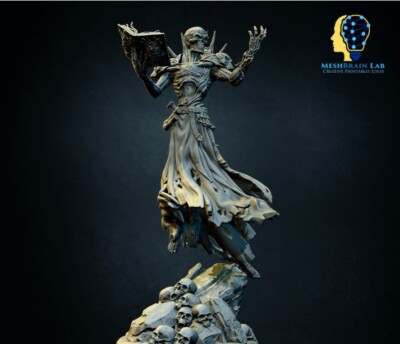 DnD Lich Lord Vecna MBL-058 75mm Modell