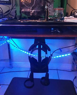 Desk MOUNT HOLDER HANGER for VR Oculus Rift Headset&Touch ControllerS 3D Printed