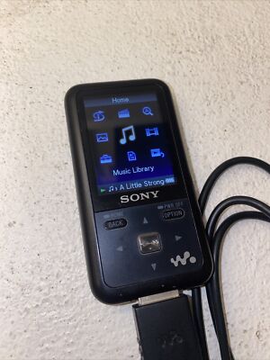 Sony Digital Walkman NWZ-S616F Black 4GB 1.8 Inches Display