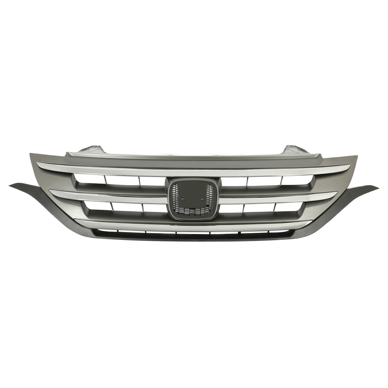 Fits 2012 2013 2014 Honda CRV CRV Front Bumper Hood Upper Grille w/Chrome Trim eBay