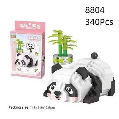 LOZ Micro Building Block Cute Panda Pet Bamboo 8804 | eBay