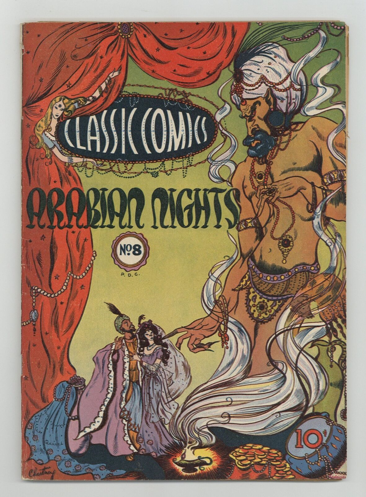 Classics Illustrated 008 Arabian Nights #1 VG 4.0 1943