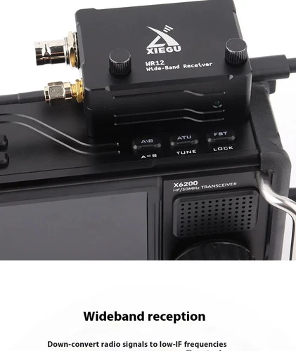 XIEGU WR12 Récepteur Large Bande 54-1000MHz X6200 Module d'extension Radio à Ondes Courtes - Photo 8/13