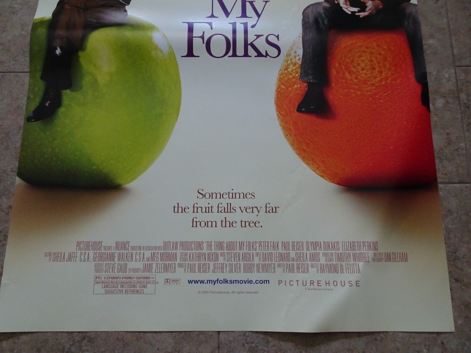 The thing about my folks movie poster with peter falk and paul reiser