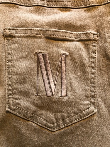 Ladies beige/Grey Madeleine Jeans size 12S - Picture 2 of 3