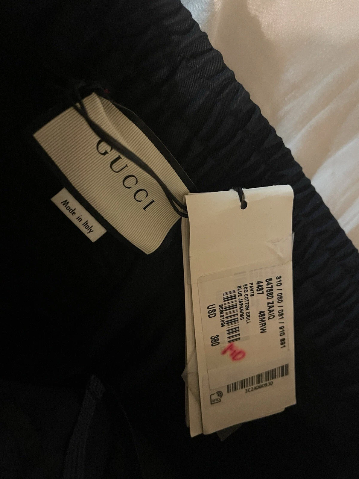 Pantalon homme Gucci authentique