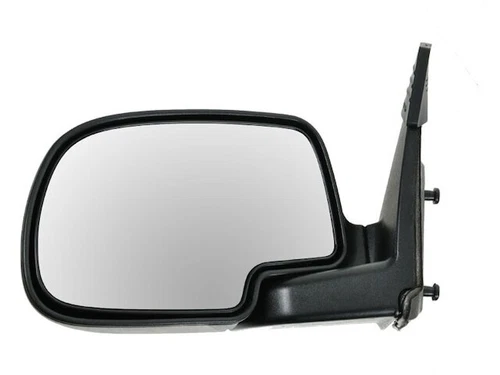 Left TRQ Manual Chrome Mirror Mirror fits GMC Sierra 2500 1999-2004 65XTGB