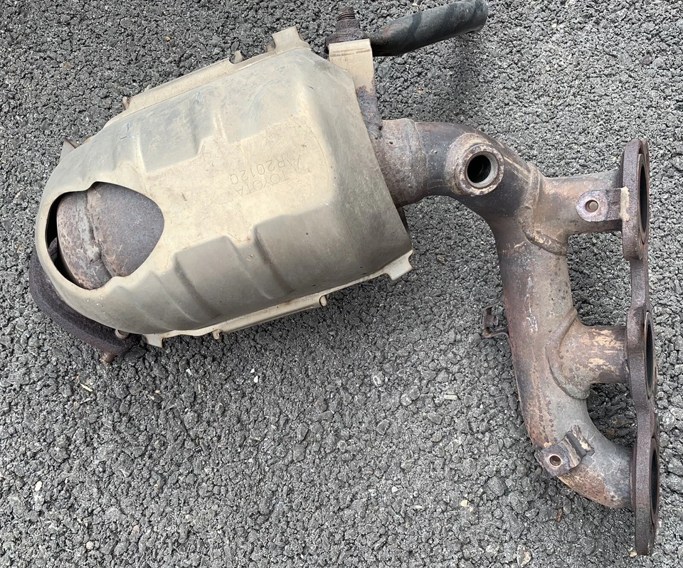 Colector de escape del conductor 3MZFE motor delantero compatible 06-09 LEXUS RX400h 308942 Foto 2 de 4