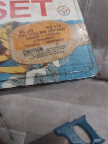 Vintage 1972 Handy Andy Tool Set # 120 Missing Only Sandpaper - Picture 10 of 10