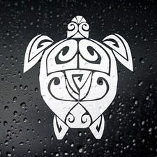Hawaiian Turtle Sticker Decal - Campervan Surf T25 T4 T5 Surfer Surfing