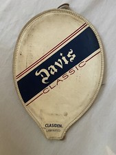 Vintage TAD DAVIS CLASSIC CLASIDEN LAMINATED Racket Cover