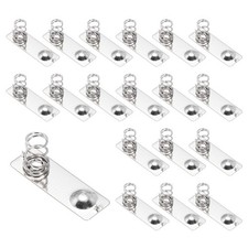 AA Battery Contact Spring Plates, 24 Pcs 29 mm x 11mm Terminal Contacts