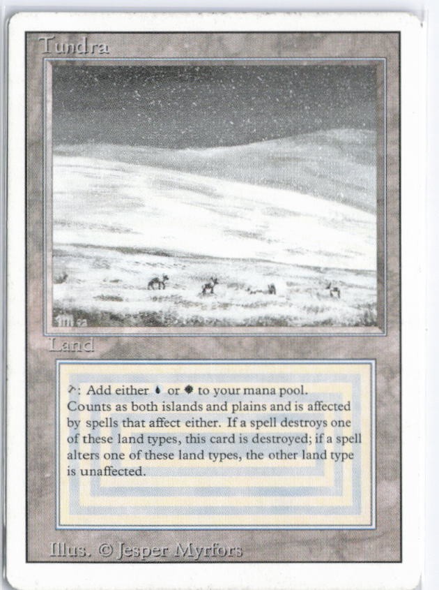 MTG Tundra R Revised Edition MP