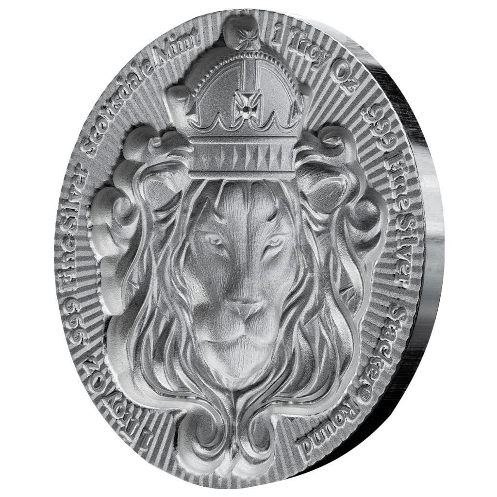 1 oz Silver STACKER® ROUND by Scottsdale Mint .999 Silver Bullion