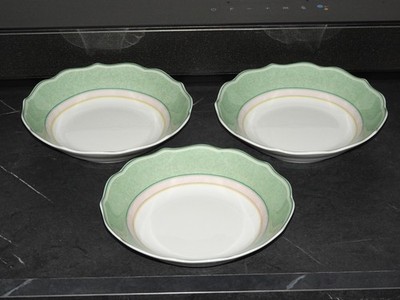 HUTSCHENREUTHER Medley Parklane 3 x Kaffee Untertasse ohne Spiegel 14 cm 1.Wahl