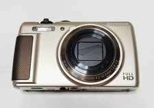 Olympus SH-21 Champagne Gold Digital Camera Tested with Minor Scratches