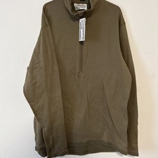 US Military ECWCS Gen III Level 2 Grid Fleece Shirt Mens Large-Long Tan