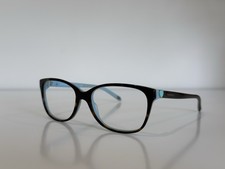 Tiffany  Co. TF 2097 8134 Cat Eye Havana Blue Eyeglasses Frame 52-16-135