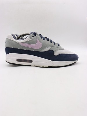 Nike Air Max 1 Men's 9.5 Sneakers White Navy Obsidian Lilac Bloom FD9082-001