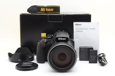 2860952 Nikon COOLPIX P1000 Digital Camera 125x Optical Zoom 4K Super Telephoto