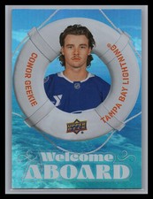 2024-25 Upper Deck #WA-14 Conor Geekie Welcome Aboard Rookie RC TB Lightning