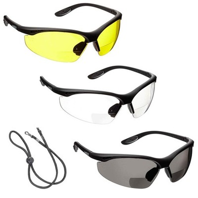voltX 3 x CONSTRUCTOR' BIFOCAL Leseschutzbrille (+2,0 Dioptrien klar,... 
