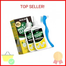 OLELON 2 Pcs Household Stain Remover Gel, Washing Machine Cleaner with Brush, St