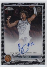 2022-23 Topps Chrome OTE Overtime Elite 5/10 Bryce Griggs #CA-BG1 Auto 16ki