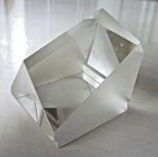 Glas Prisma hochwertig geschliffen 6,5 cm