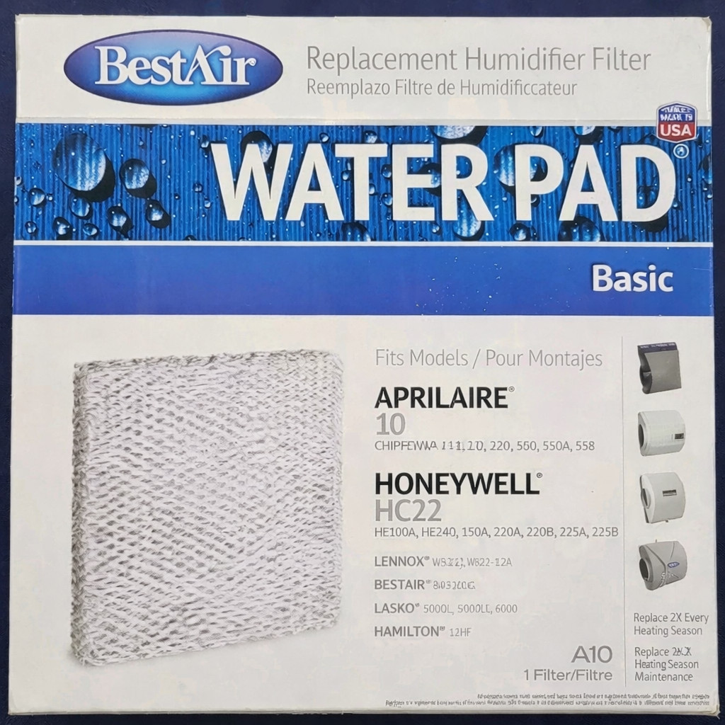 Water Pad Replacement Filter Aprilaire Honeywell Basic